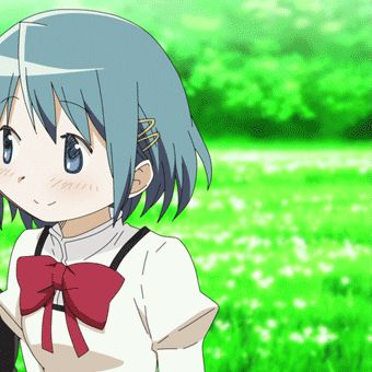 Madoka Magica Gif Matching, Sayaka Miki Gif, Banners Gif, Matching Friends, Magica Madoka, Matching Gif, Matching Friend, Sayaka Miki, Dc Icons