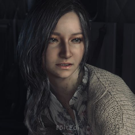 Mia Winters Icon Pfp, Mia Winters Icon, Mk1 Pfp, Mia Winters, Evil Woman, Resident Evil 7 Biohazard, Resident Evil Girl, Winter Family, Survival Games