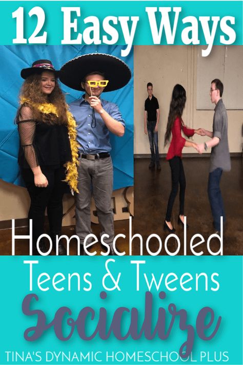 12 Easy Ways Homeschooled Teens and Tween Socialize. It's a valid concern; homeschooled teens and tweens need to socialize more than we do sometimes. Planning time for tweens and teens to socialize doesn’t have to be hard. You’ll love these 12 Easy Ways Homeschooled Teens and Tween Socialize. CLICK HERE to read it! Homeschool Room Organization, Teen Hangout, 4 H Club, Parenting Types, Homeschool Programs, Homeschool High School, Homeschool Schedule, Homeschool Ideas, Education Ideas