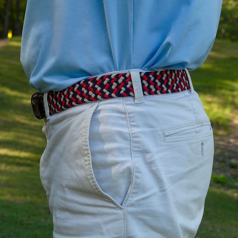 The belt that makes you do a double take, The Oxford. 😮‍💨 #oxfordms #wovenbelt #golfbwlt #golf #outfit #golfwear #golfcourse #mens #roostasbelts Rope Belt Outfit Men, Functional Go-dry Polo Shirt For Golf, Golf Belt, Golf Wear, Cotton Golf Polo Shirt With 4-way Stretch, Woven Belt, Double Take, Oxford