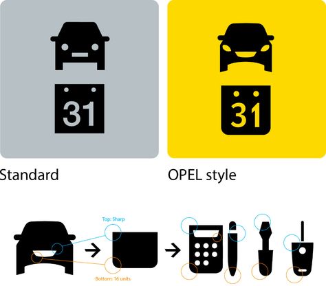 OPEL Pictogram Design, Adaptive Design, S Icon, Free Advertising, Composition Design, Letters And Numbers, Graphic Design Inspiration, App Icon, Icon Design