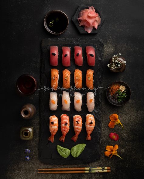 Shiro - New Menu - March 2020 on Behance Foto Sushi, Sushi Presentation, Sushi King, Sushi Photography, Salad Photo, Ramen House, Sashimi Sushi, Sushi Set, Menu Cover