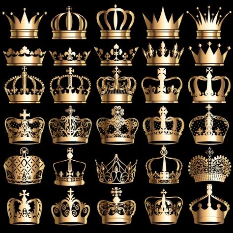 Set of silhouettes ancient crowns tiaras tiara Vector Image Ancient Crown, Resin Crafts Tutorial, Tiaras And Crowns, Transparent Png, Resin Crafts, Tiara, Png Images, Vector Images, Vector Free