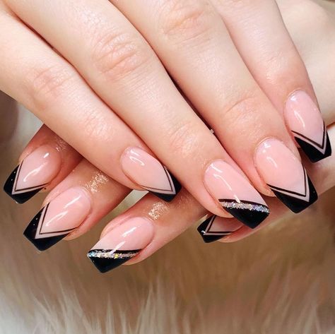 January Nail, January Nail Designs, Elegant Touch Nails, Fancy Nail Art, Nail Tip Designs, Fancy Nails Designs, Christmas Nails Easy, Simple Gel Nails, Work Nails