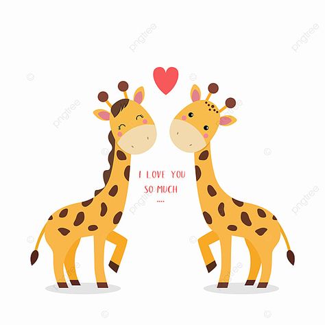 Giraffe Couple Drawing, Giraffe Couple, Valentine Drawing, Love Character, Giraffe Drawing, Name Plate Design, Animal Png, Cute Giraffe, Phone Wallpaper Design