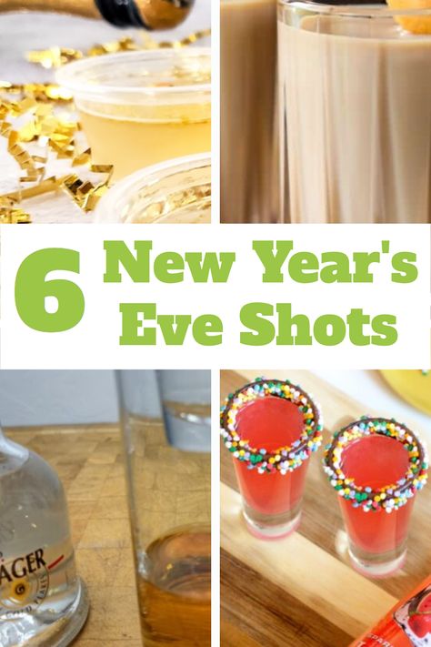 Boring toasts have had their day. It's time to step up your game and ring in the new year in style with our 6 unique New Year's Eve shots. These aren't your typical party shots, they're a celebration of taste, creativity and a toast to a new year full of joy, happiness and unforgettable moments. New Years Shots, Wine Slushie Recipe, Bomb Shots, Champagne Jello Shots, New Years Eve Drinks, Bomb Drinks, Cookie Shots, Slushie Recipe, Wine Slushie