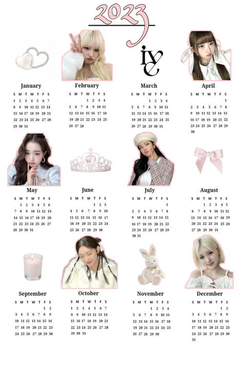 Pink Calendar 2023 by Lun Le Sserafim Calendar 2023, Kpop Wall Prints Pink, Twice Calendar, 2023 Pink Calendar, Pink Kpop Room, Girly Calendar, Pink Calendar, Landscape Calendar, Calendar Poster