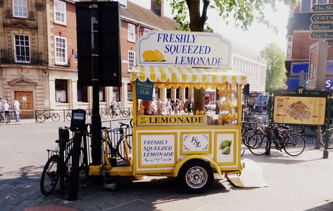 Lemonade stand / photo: Amy F. Hughes via flickr Food Cart, Lemonade Stand, Booth Design, Kiosk, Decoration Design, Food Truck, Street Food, Morning Coffee, Lemonade