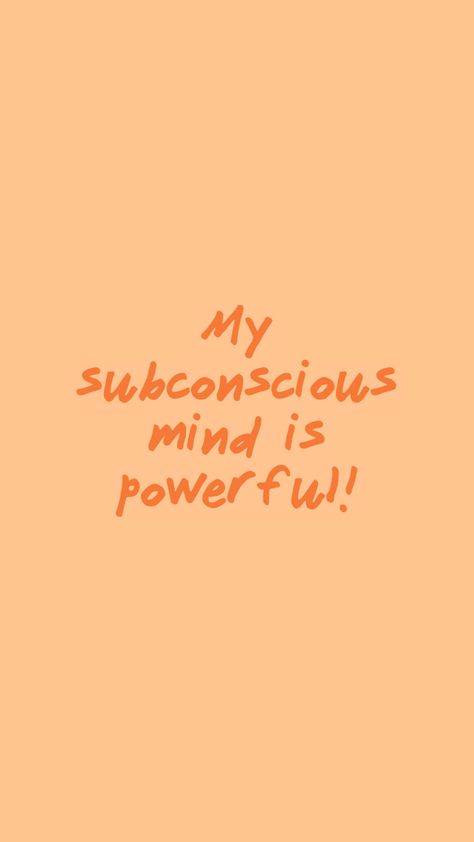 #mind #powerful #affirmation #love #positive Affirmation Love, Aesthetic Vibes, Subconscious Mind, Daily Affirmations, Affirmations, Mindfulness, Quick Saves