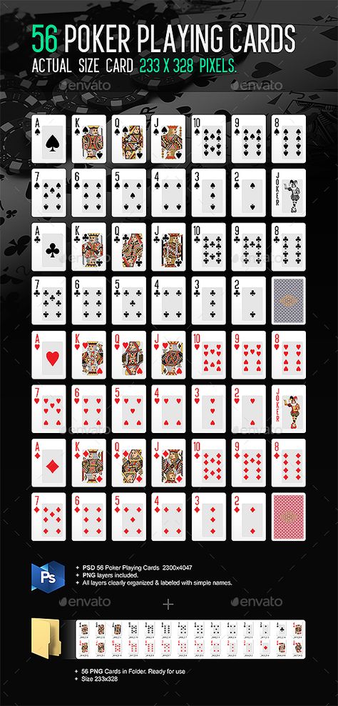 Poker Playing Cards, black jack, card games, card suits, cards, casino, casino cards, casino games, classic playing cards, clubs, diamond, gambling, games, heart, online casino, playing card, playing cards, poker, poker cards, psd, sards table games, shirt card, spades Suits Cards, Jack Card, Casino Cards, Shirt Card, Card Playing, Cards Poker, Card Suits, Gambling Machines, Organizing Labels