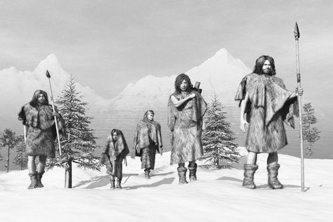 How Did Humans Survive the Ice Age? Ice Age Clothing, Ice Age Aesthetic, Aged Clothing, Brown Bears, Early Humans, Animal Hide, Wooly Mammoth, Human Species, Ice Age