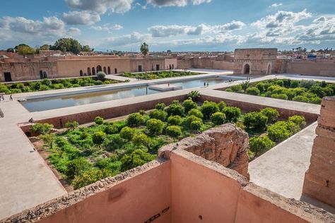 El Badi Palace Marrakech, African Castles, African Palace, Morrocan Riad, Northern Africa, African Royalty, Moroccan Art, Palace Garden, Astral Travel