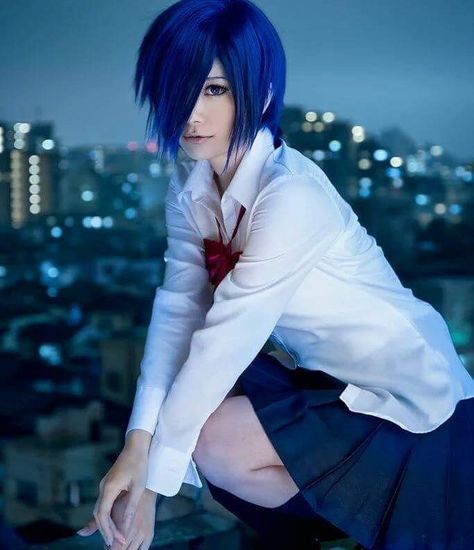 Toka Kirishma - of : Tokyo Ghoul Coser : @神坂琉菜 - luna kamisaka (Japan) #Toka #Kirishma #TokyoGhoul #Tokyo_Ghoul. #Anime #cosplay #otaku #Kawaii #cosplayer #manga by cosplay_hd_ Touka Kirishima Cosplay, Anime Cosplay Ideas, Tokyo Ghoul Cosplay, Touka Kirishima, Cute Cosplay, Amazing Cosplay, Manga Cosplay, Cosplay Dress, Halloween Cosplay