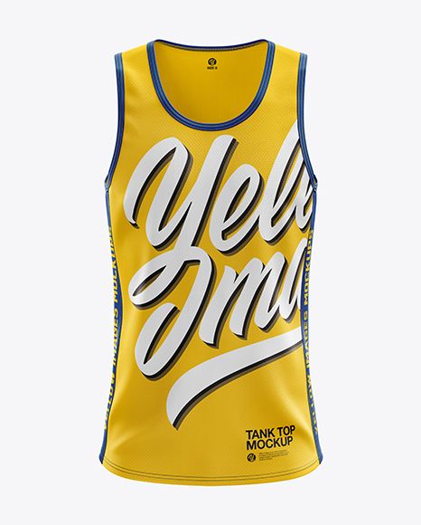 Men’s Running Singlet mockup (Front View) Jersey Packaging, Running Jersey, Tank Top Mockup, Jersey Mockup, Running Singlet, Mockup Packaging, Best Jersey, Free Psd Design, Free Packaging Mockup