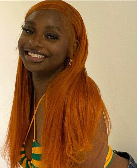 Ginger Ginger hair Grill y2k Ginger hair black women Ginger hair black women Ginger Hair Color, Dyed Natural Hair, Baddie Hairstyles, Orange Hair, Ginger Hair, Black Girls Hairstyles, Aesthetic Hair, Black Women Hairstyles, Pretty Hairstyles