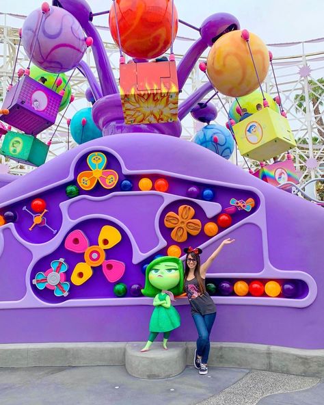 Inside Out Emotional Whirlwind is officially open, and Disgust is very happy about it 😂. I will add all the details to my Insta Story! Inside Out Scenes, Inside Out Decorations Diy Party Ideas, Inside Out 2 Party, Inside Out Party Decorations, Inside Out Theme Party, Inside Out Trunk Or Treat, Inside Out Decorations, Inside Out Aesthetic, Inside Out Pixar