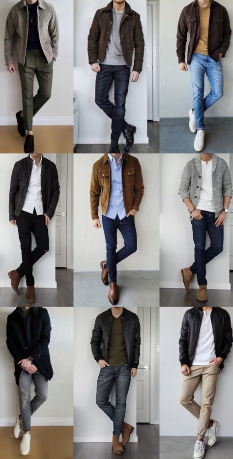 Best Blazer Combination For Men, Dress To Impress For Men, Male Teacher Fashion, Men Spring Outfits Classy, Slim Outfits Men, Mens Outfit Inspiration Winter, Tall Men Outfits Casual, Men Outfit Styles, Semi Formal Men Outfit Winter