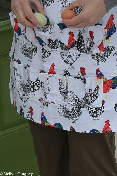 Farm Apron, Egg Apron, Egg Collecting Apron, Fluffy Layers, Gathering Apron, Apron Pattern Free, Chicken Aprons, Egg Aprons, Apron Sewing