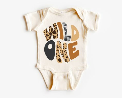 Wild One Safari Shirt, Wild One Outfit, Wild One Birthday Outfit, Safari Birthday Shirt, Wild One Safari Birthday, One Safari Birthday, Wild One Shirt, Custom Birthday Shirts, Safari Shirt