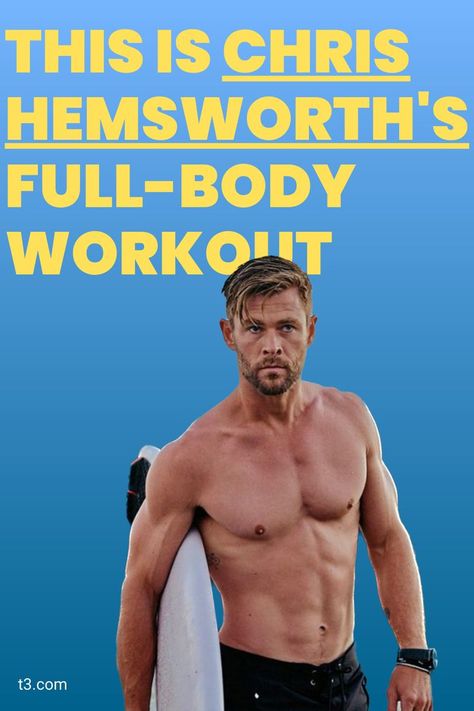 Chris Hemsworth Diet, Chris Hemsworth Thor Workout, Thor Workout, Chris Hemsworth Workout, Full Arm Workout, Barbell Deadlift, Military Press, Chris Hemsworth Thor, Barbell Workout