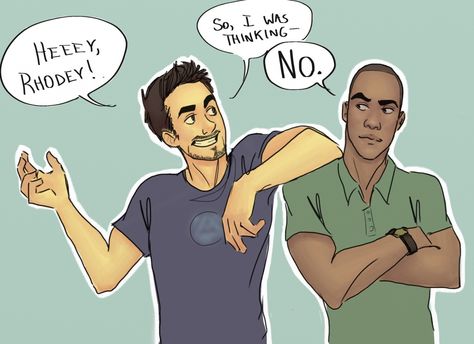 Default Rhodey Iron Husbands Fanart, Tony And Rhodes Fanart, Tony Stark Rhodey, Rhodey Tony Fanart, Iron Husbands, James Rhodes, Marvel Tony Stark, Science Bros, Iron Man Tony Stark