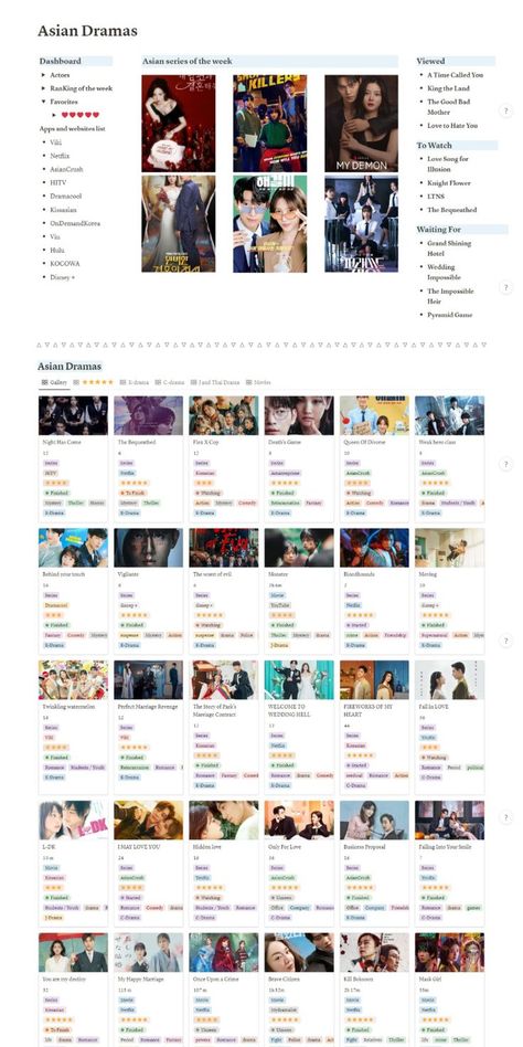 Light Mode Notion Template: A simple and easy-to-use template for tracking your Asian dramas. Track your progress, create a watchlist, and find new dramas to. #Classroom_Crafts #Movie_Tracker #Cute_Twitter_Headers #Small_Business_Planner Aesthetic Kdrama, Free Business Logo, Movie Tracker, Life Planner Organization, Cute Twitter Headers, Tracker Free, Meal Planning Template, Small Business Planner, Personal Organization