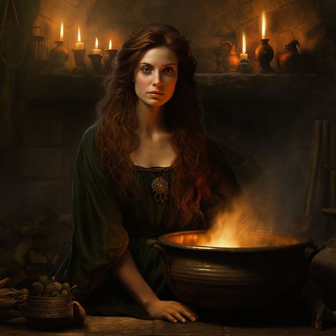 Cerridwen Goddess, Oya Goddess, Sorceress Art, Dark Goddess, Celtic Traditions, Ancient Goddesses, Celtic Goddess, Celtic Mythology, Dark Feminine Aesthetic