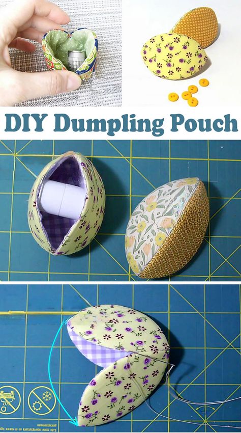 DIY Mini Dumpling Pouch Dumpling Bag Pattern, Coin Purse With Zipper Pocket Shaped As Pouch, Cute Handmade Coin Purse Pouch, Small Zip Pouch Coin Purses, Trendy Coin Purse With Removable Pouch For On-the-go, Medieval Sewing, Removable Pouch Coin Purse For On-the-go, Sewing Pouch, Diy Coin Purse