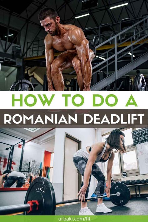 The Romanian deadlift, or RDL for short, is a barbell or free weight exercise that targets the glutes, hamstrings, and core. Done right, it's a great move to add to your lower-body strength training routine as it affects just about everything in the back of your body (the back chain). But because it's a complex movement that involves multiple joints and muscle groups, it's easy to do the exercise incorrectly, increasing the likelihood that you will end up injuring yourself. In general... Cardiorespiratory Endurance, Romanian Deadlift, Being Fit, Strength Training Routine, Squats And Lunges, Training Routine, Back Chain, Smaller Hips, Perfect Posture