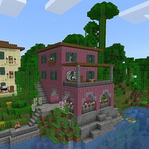 Italy Minecraft, Minecraft M, Minecraft Building Guide, Mine Minecraft, Minecraft Interior Design, Easy Minecraft Houses, Minecraft Bedroom, Minecraft Castle, Cool Minecraft Houses