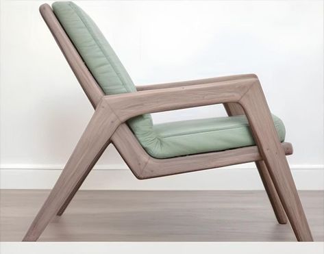 Wooden Chair Design, Wood Chaise, White Oak Furniture, Wood Chair Design, Wooden Sofa Set Designs, Chair Design Wooden, Mid Century Lounge, Furniture Design Inspiration, Cnc Furniture