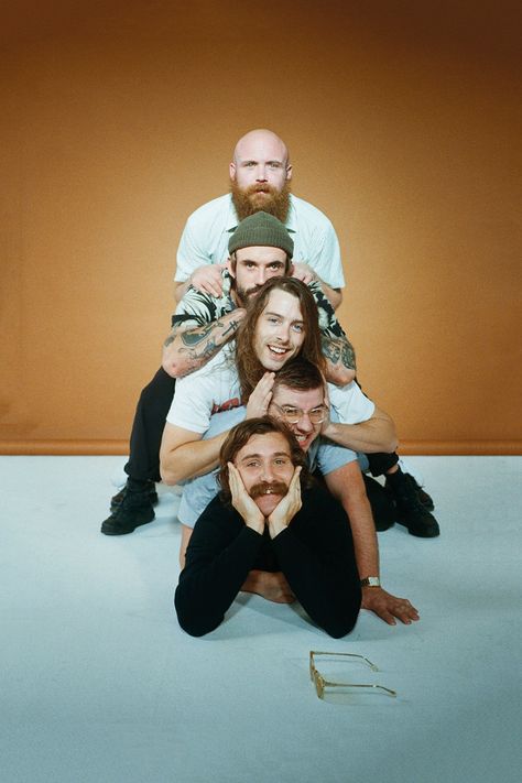 Cover story: IDLES - We're all in this together Band Photoshoot, Concert Poster Design, Band Photography, Band Wallpapers, Band Pictures, Cover Story, French Girls, Band Photos, Punk Bands