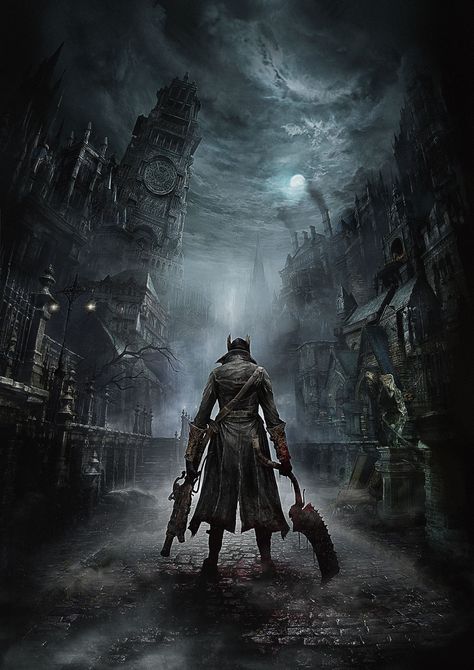 Bloodborne Ps4, Bloodborne Game, Steampunk Tendencies, Bloodborne Art, Soul Game, Game Poster, 다크 판타지, Dark Soul, Background Images Wallpapers