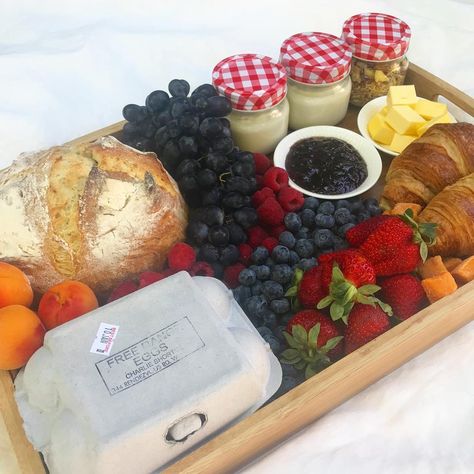 Croissant Sourdough, Breakfast Hamper, Breakfast Basket, Breakfast Platter, Charcuterie Recipes, Bell Tent, Private Chef, Local Produce, Host A Party