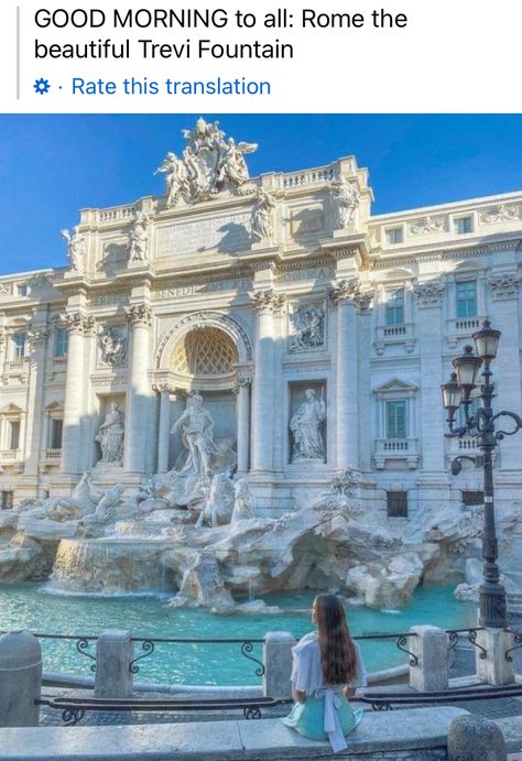 Italy Fountain, Rome Pictures, Trevi Fountain Rome, Rome Photo, Photo Recreation, Regions Of Italy, Trevi Fountain, Southern Europe, Romantic Places