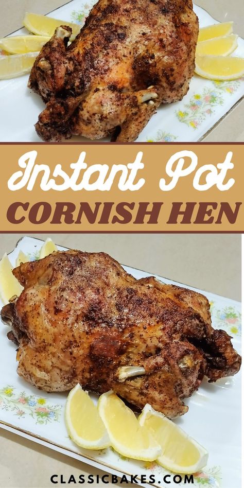 Cooking Cornish Hens, Best Pressure Cooker Recipes, Cornish Hen Recipe, Keto Instant Pot, Cornish Hen, Best Pressure Cooker, Cornish Hens, Using A Pressure Cooker, Healthy Meals To Cook