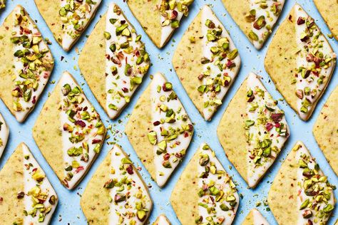 Pistachio Shortbread Cookies Ginger Cranberry Pistachio Shortbread Cookies, Pistachio Shortbread Dessert, Lemon Pistachio Shortbread Cookies, Pistachio Rose Shortbread Cookies, Pistachio Shortbread Cookies, Healthy 2024, Pistachio Shortbread, Yummy Bars, Shortbread Cookies Recipe