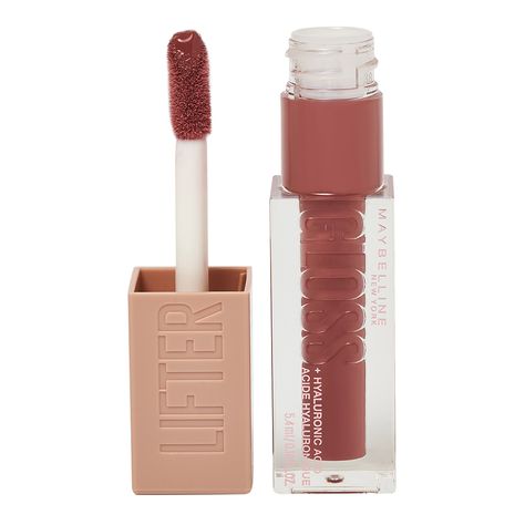 Maybelline Gloss, Lifter Gloss, Tinted Lip Gloss, A Line Evening Dress, Natural Contour, Smooth Lips, Beauty Bay, Glossy Lips, Maquillaje Natural