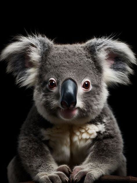 Animal Portraits Photography, Koala Photography, Koala Photo, Animal Photography Wildlife, Wild Animals Photography, Animal Art Projects, Wild Animals Photos, Cutee Animals, Wild Animals Pictures