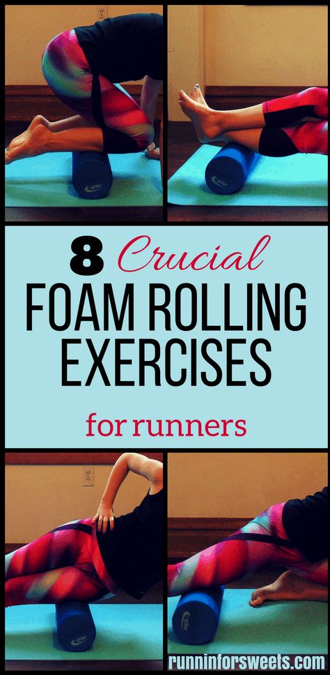 Foam Rolling For Runners, It Band Pain, Foam Roller Stretches, Benefits Of Foam Rolling, Roller Stretches, Foam Rolling Exercises, Roller Exercises, Exercises For Runners, Stretches For Runners