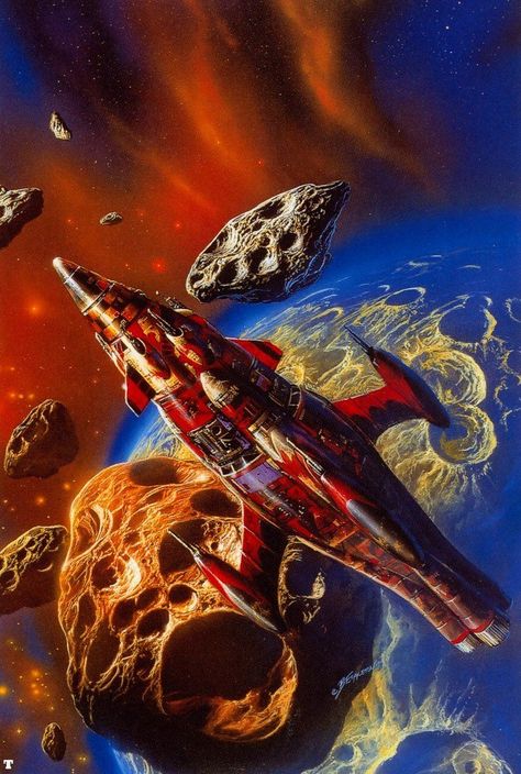 Bob Eggleton http://70sscifiart.tumblr.com/post/178182313692/bob-eggleton …pic.twitter.com/34NoXdE5f9 Bob Eggleton, Science Fiction Artwork, 70s Sci Fi Art, Arte Peculiar, Scifi Fantasy Art, Sf Art, Science Fiction Illustration, Space Fantasy, Spaceship Art