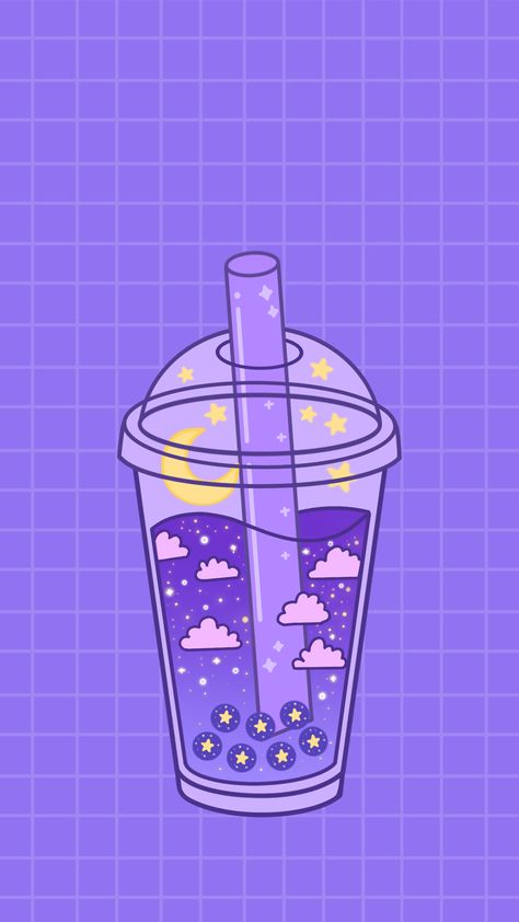 Boba Wallpaper, Boba Aesthetic, Sisters Aesthetic, Cute Boba, Tea Wallpaper, Drawing Legs, Retro Wallpaper Iphone, Aesthetic Purple, Baby Pink Aesthetic