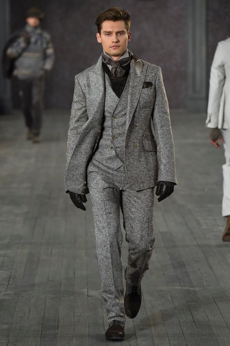 Couples Clothes, New York Fashion Week Men, Dapper Mens Fashion, Mens Fashion Week, Joseph Abboud, Dapper Men, Fashion Suits For Men, Elegant Man, Mens Fashion Classy