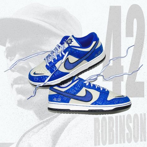 Nike Dunk Low Jackie Robinson, Jackie Robinson Dunks, New Sneaker Releases, Jackie Robinson, Sneaker Release, New Sneakers, Nike Dunk Low, Dunk Low, Nike Dunk