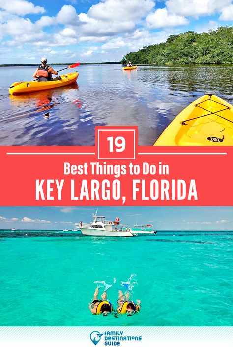 Want to see the most incredible things to do in Key Largo, FL? We’re FamilyDestinationsGuide, and we’re here to help: From unique activities to the coolest spots to check out, discover the BEST things to do in Key Largo, Florida - so you get memories that last a lifetime! #keylargo #keylargothingstodo #keylargoactivities #keylargoplacestogo Things To Do In Key Largo Florida, Things To Do In Key Largo, Key Largo Florida Things To Do In, Key West Florida Vacation, Florida Keys Road Trip, Key Largo Florida, Fl Keys, Florida Travel Guide, Florida Adventures