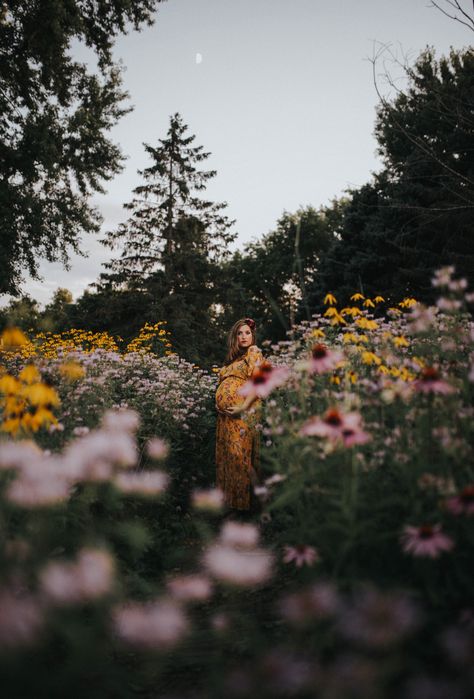 mother nature goddess maternity photos, nature, boho, moody, artistic Maternity Shoot Wildflowers, Flowery Maternity Photos, Meadow Maternity Shoot, Maternity Photoshoot In Nature, Greenery Maternity Shoot, Unique Outdoor Maternity Photos, Maternity Photography Ethereal, Nature Maturity Photoshoot, Maternity Photo Shoot Ideas Forest