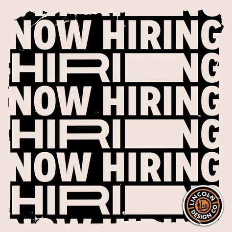 Lincoln Design Co shared a post on Instagram: "Now Hiring! Multiple positions available soon. @linkedin or visit link in bio.". Follow their account to see 2528 posts. Now Hiring, Hiring Now, Motion Graphics Animation, The Pacific Northwest, Creative Agency, The Pacific, Brand Design, Pacific Northwest, Design Company