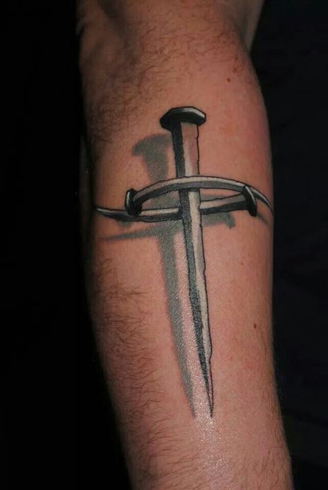 . Disciple Tattoo, Dog Tags Tattoo, Truck Tattoo, Christian Tattoo, Band Tattoo Designs, Cross Tattoo For Men, Cross Tattoos, Eagle Tattoos, Under My Skin