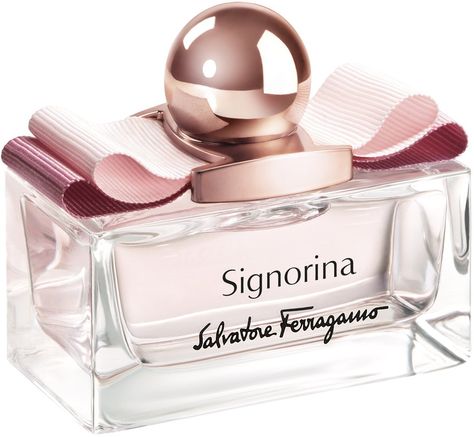 Salvatore Ferragamo Signorina, Women Parfum, Scents Perfume, Crystal Noir, Window Shopper, Gift Wishlist, Gold Bubbles, Pink Perfume, Scent Of A Woman