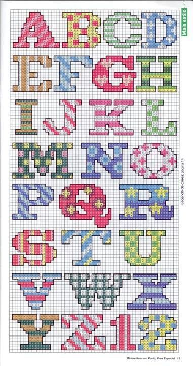 Images By Araceli Gonzalez Vazquez On Alfabeto image and visual related images Pixel Art Alphabet, Cross Stitch Letter Patterns, Cross Stitch Horse, Cross Stitch Alphabet Patterns, Cross Stitch Fonts, Art Doodles, Cross Stitch Letters, Pola Kristik, Disney Cross Stitch